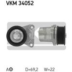 VKM34052, Натяжитель поликлинового ремня