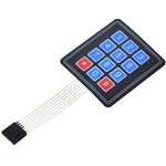 KB-12-3x4-MEM, Matrix membrane keyboard