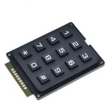 KB-12-4x3-ABS, Keyboard module with ABS plastic keys