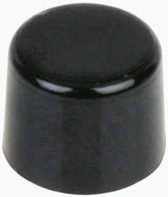 Фото 1/3 708902000, Black Push Button Cap for Use with E020 Series (Sealed Snap-Acting Momentary Push Button Switch)