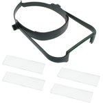 26226, Microscopes & Accessories OptiVue Headband Magnifier - 4 Lenses (1.6x ...