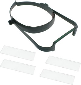 26226, Microscopes & Accessories OptiVue Headband Magnifier - 4 Lenses (1.6x, 2.0x, 2.5x, 3.5x)