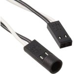 CNX_B_E_4_1_12, LMH 3mm 0.171"D Cable Assembly 12"L