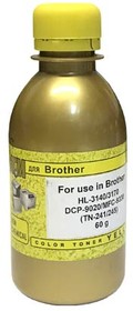 Тонер для BROTHER HL-3140/3170/ DCP-9020/MFC-9330 (TN-241/245) (фл,60,желт,NonChem TOMOEGAWA) Gold ATM