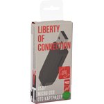 USB/Micro USB OTG Картридер "LP" слоты Micro SD/USB (зеленый/коробка)