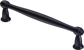 Ручка-скоба, 128 мм, античный чёрный RS-110-128 VBL