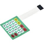 KB-20-4x5-MEM, Matrix membrane keyboard KB-20-5x5-MEM