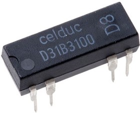 D31B3100, SP-NC Reed Relay, 0.5 A, 5V dc