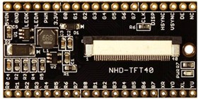 NHD-TFT40, Display Development Tools TFT Breakout Board