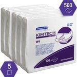 7605, Kimtech Dry Cleaning Wipes, Bag of 100