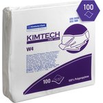7605, Kimtech Dry Cleaning Wipes, Bag of 100