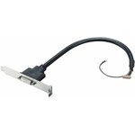 1700021831-01 A Cable DP to DVI 24+5P(F)/2*10P-1.25+G-TEM W/BKT