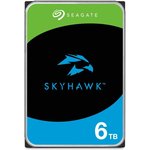 Жесткий диск Seagate SATA-III 6TB ST6000VX009 Surveillance Skyhawk (5400rpm) ...