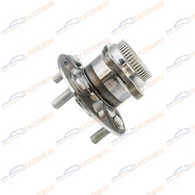 Фото 1/10 KWAH0034, Ступица колеса KORWIN задняя ABS Hyundai Solaris 10-