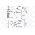 77-00043-SX, 77-00043-SX_сайлентблок рычага пер. л.!\ Honda CRV 07