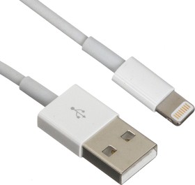 Фото 1/2 P7 8pin Apple Lightning белый, Кабель USB для iPhone/iPad/iPod