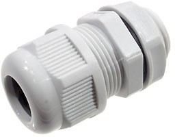 Фото 1/4 L-KLS8-0616-MG20-G, кабельный ввод Nylon IP68 9-14mm (аналог AG-20G) серый