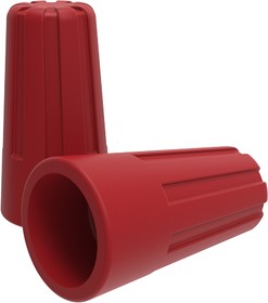 07-5220-10, Соединительный изолирующий зажим СИЗ-5, ø 5,4 мм (4,0-13,0 мм²), красный (10 шт./уп.)