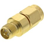 J01155R0085, Straight 50Ω RF Adapter SMA Plug to R-SMA Socket 6GHz