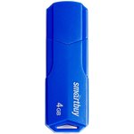 USB 2.0 накопитель SmartBuy 4GB CLUE Blue (SB4GBCLU-BU)