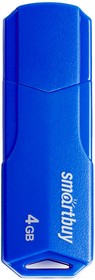 Фото 1/5 USB 2.0 накопитель SmartBuy 4GB CLUE Blue (SB4GBCLU-BU)