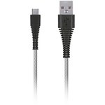 Дата-кабель Smartbuy USB - micro USB, "карбон", экстрапрочный, 1.0 м, до 2А ...