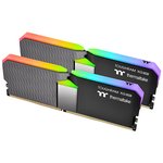 64GB Thermaltake DDR4 3600 DIMM TOUGHRAM XG RGB Black Gaming Memory R016R432GX2-3600C18A Non-ECC, R016R432GX2-3600C18A CL18, 1.35V, Heat Shi