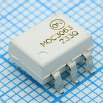 MOC3063SR2M, Triac & SCR Output Optocouplers 6Pin600V Optocoupler Zero Cross Triac Dr