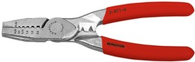 3-871-6, Crimping Pliers, 0.25 ... 2.5mm², 155mm