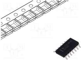 Фото 1/2 UA733CDR, IC: video amplifier; programmable gain; 6VDC; Ch: 2; SO14; 3.6mA