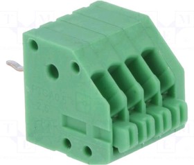 Фото 1/2 PTSA0,5/ 4-2,5-Z, Клеммник нажимной 4pin 2.5мм