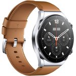 Ремешок для смарт-часов Xiaomi Watch S1 Strap (Leather) Brown