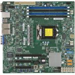 Материнская плата SuperMicro SuperMicro MBD-X11SSH-LN4F-B LGA1151 PCI-E SVGA ...