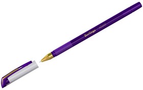 Фото 1/2 Шариковая ручка xGold фиолетовая, 0.7 мм, игольчатый стержень, грип CBp_07504
