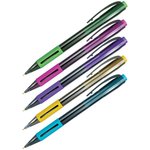 Автоматическая шариковая ручка SI-400 Color синяя, 0.7 мм, грип ...