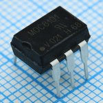 MOC8101, Оптопара одноканальная транзисторная выход постоянного тока 6-Pin PDIP