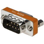 2430374, D-Sub Adapter, Silver, D-Sub 9-Pin Socket / D-Sub 9-Pin Plug
