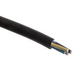 7739067, Mains Cable 4x 1.5mm² Copper Unshielded 750V 50m Black