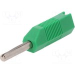 553-0400, Test Plugs & Test Jacks 4mm PLUG GREEN