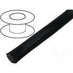 OPL.40-BK, Оплетка, полиэфир, Упаковка: 50м, dрукава: 35-50,ном.40мм, черный