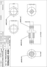 HYR-1113 (SMA-7818) (GSA-1113), Переходник, SMA гнездо - SMA гнездо на ...