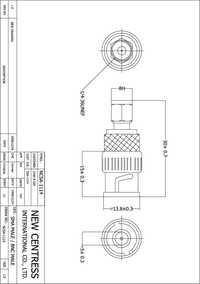 HYR-1114 (GSA-1114), Переходник, SMA штекер - BNC штекер, переходник ...