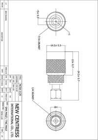 HYR-1120 (SMA-7825) (GSA-1120), Переходник, SMA штекер - TNC штекер ...
