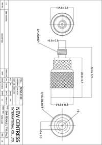 HYR-1130 (GSA-1130), Переходник, SMA гнездо - TNC штекер (SMA-7835 ...