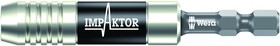 897/4 IMP Impaktor битодержатель ударный, 1/4" E6.3, с пружинным стопорным кольцом и магнитом, 1/4",