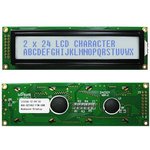 NHD-0224AZ-FSW-GBW, LCD Character Display Modules & Accessories STN-GRAY Transfl ...