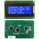 NHD-0420D3Z-NSW-BBW-V3, LCD Character Display Modules & Accessories STN - Blue ...