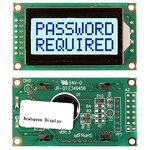 NHD-0208BZ-FSW-GBW-33V3, LCD Character Display Modules & Accessories STN- GRAY ...