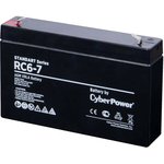 Аккумуляторная батарея CyberPower RC 6-7 6В/7Ач, клемма F1 (151х34х94мм (100мм) ...
