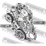 Ролик обводной JEEP LIBERTY II 2008-2013, DODGE NITRO 2007-2012 2088-LIB